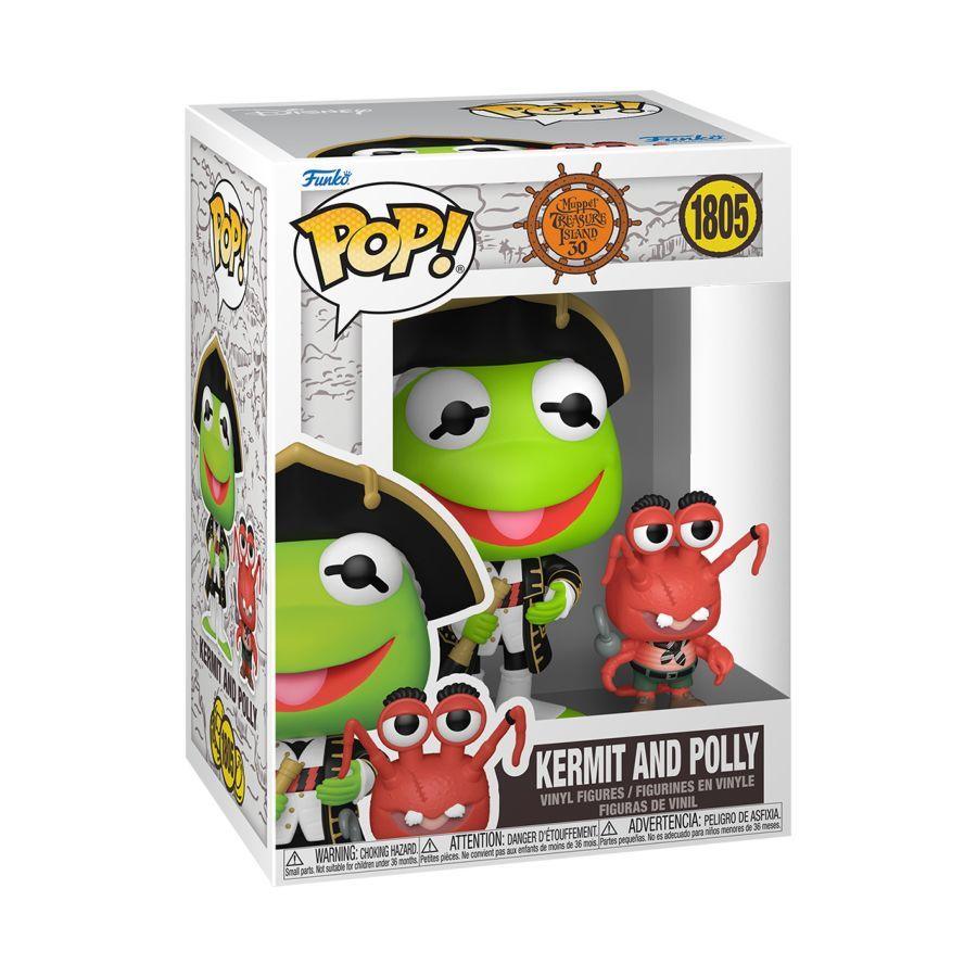 Muppets: Treasure Island - Kermit & Polly Pop! Vinyl
