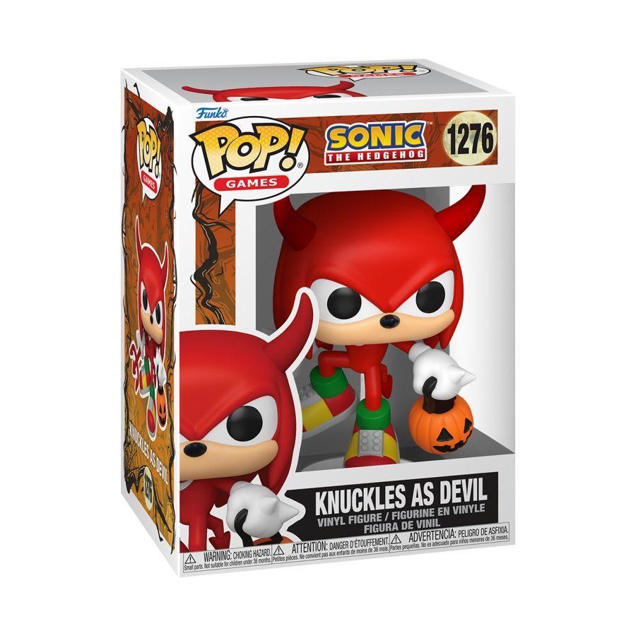 Sonic the Hedgehog - Knuckles as Devil (Halloween) Pop! Vinyl