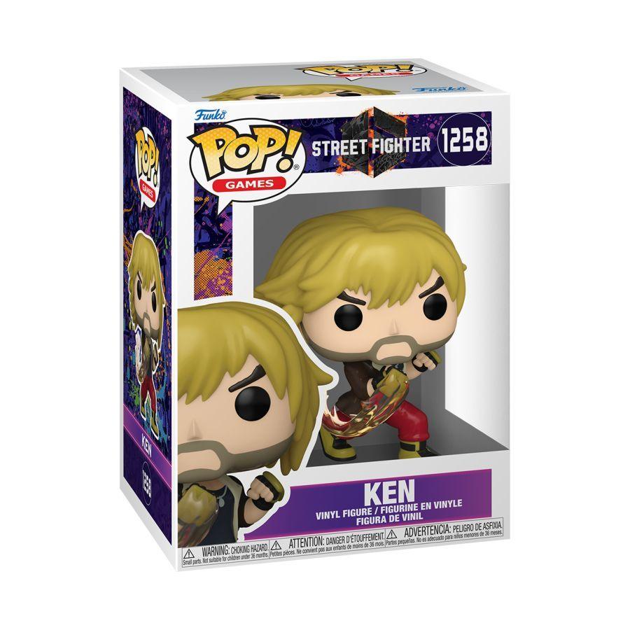 Street Fighter 6 - Ken Pop! Vinyl