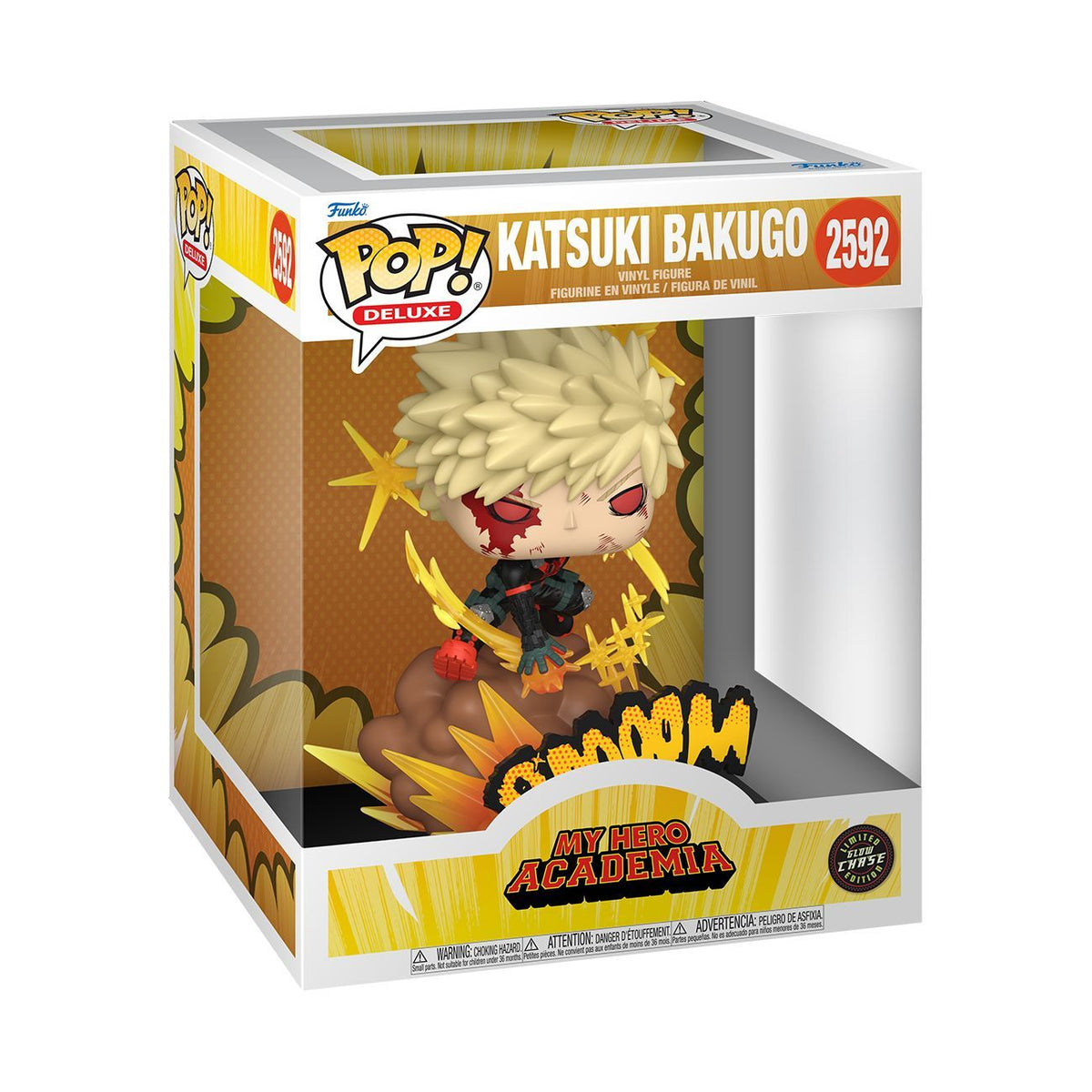My Hero Academia - Katsuki Bakugo (with Chase) Pop! Deluxe