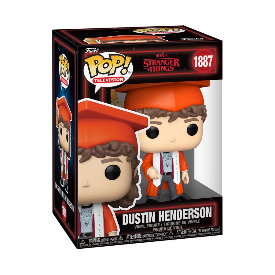 Stranger Things - Dustin Henderson (Graduating) Pop! Vinyl