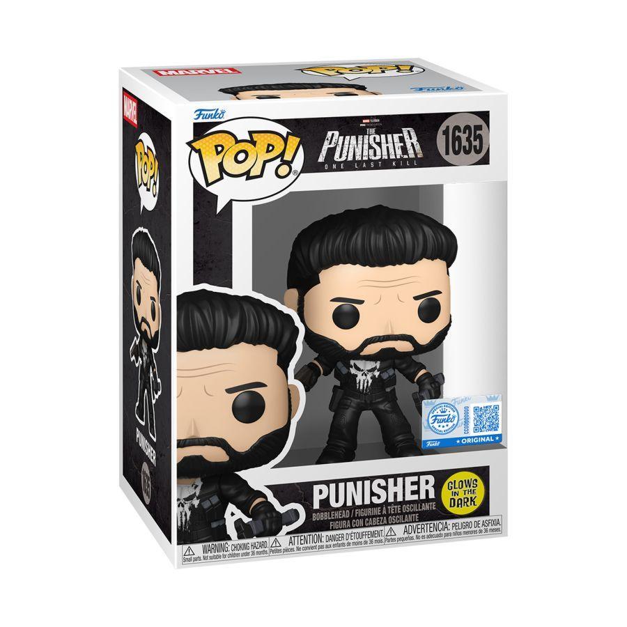 The Punisher: One Last Kill - Punisher Exclusive Glow Pop! Vinyl