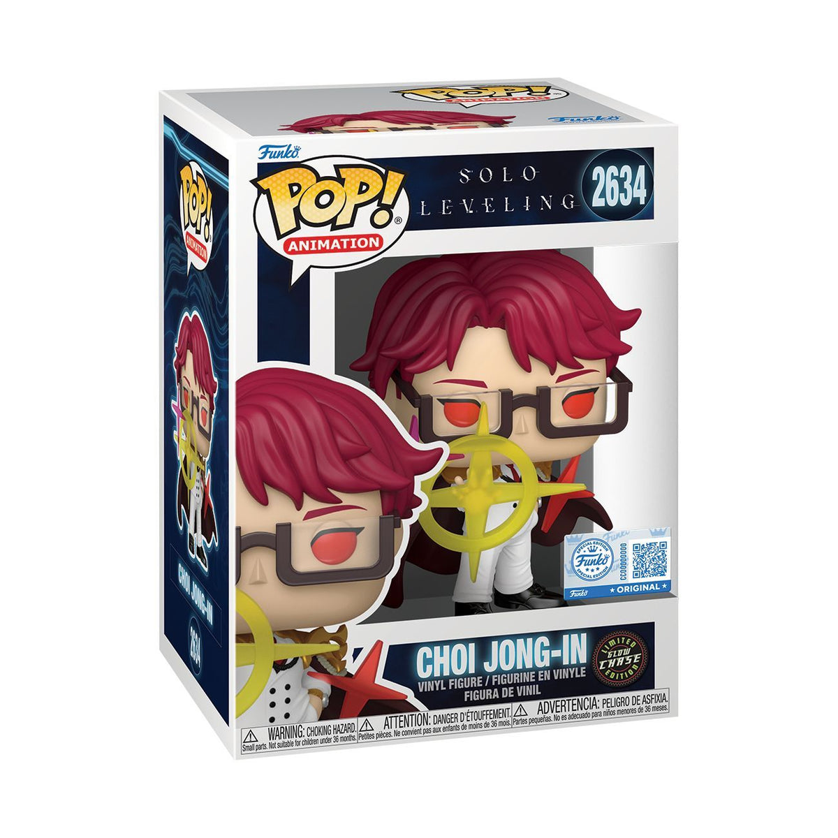 Solo Leveling - Choi Jong-In (with Chase) Exclusive Pop! Vinyl