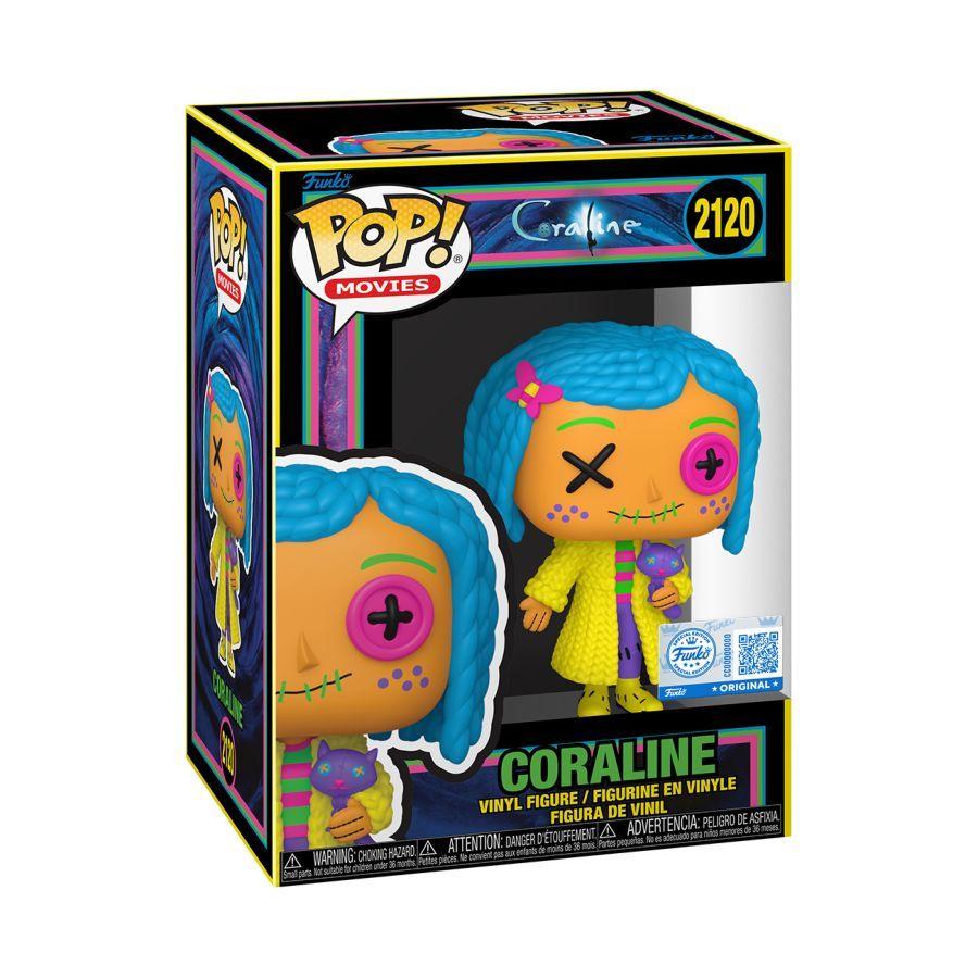 Coraline - Coraline (Patchwork) Exclusive Blacklight Pop! Vinyl