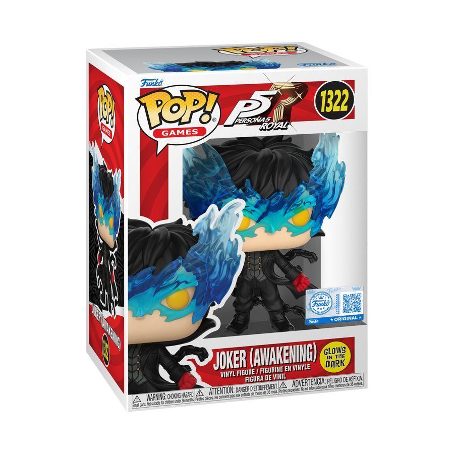 Persona 5 - Joker (Awakening) Exclusive Glow Pop! Vinyl