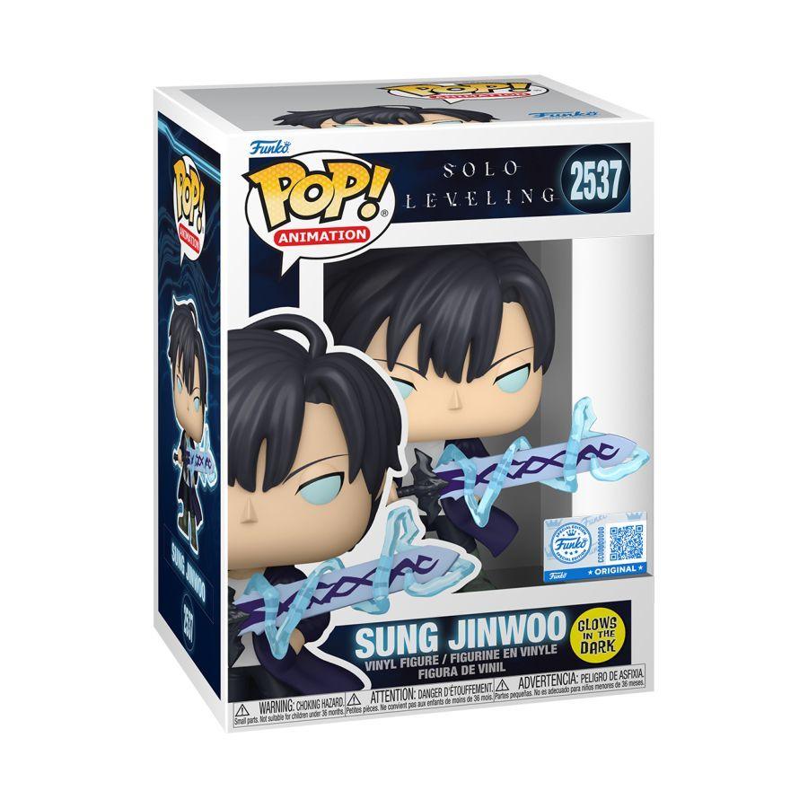 Solo Leveling - Sung Jinwoo (with Sword) Exclusive Glow Pop! Vinyl