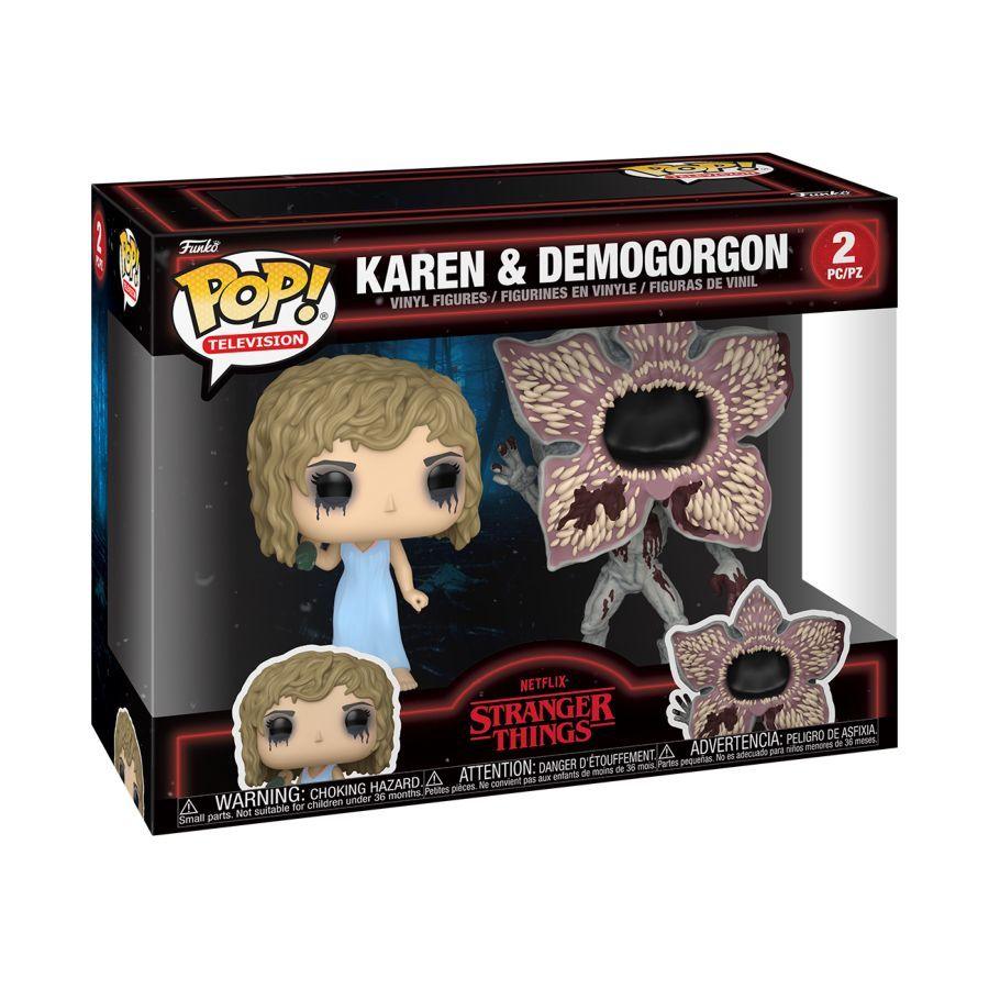 Stranger Things - Karen & Demogorgon Pop! 2-Pack