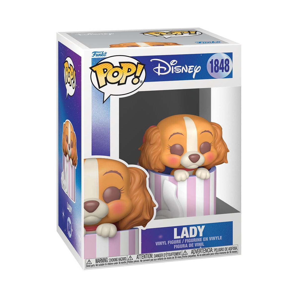 Lady & The Tramp -Baby Lady in Box Pop! Vinyl