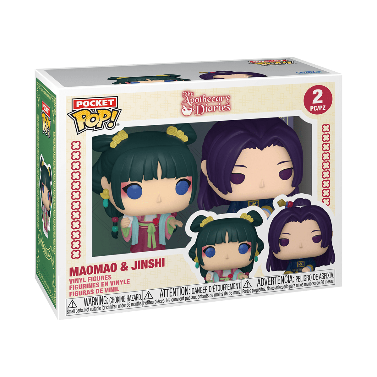 Apothecary Diaries - Maomao & Jinshi Pocket Pop! 2-Pack