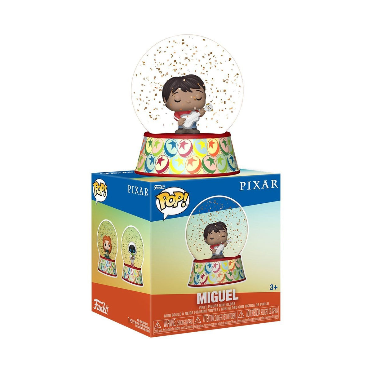 Pixar - Mini Glitter Snow Globes Assortment (Display of 12)