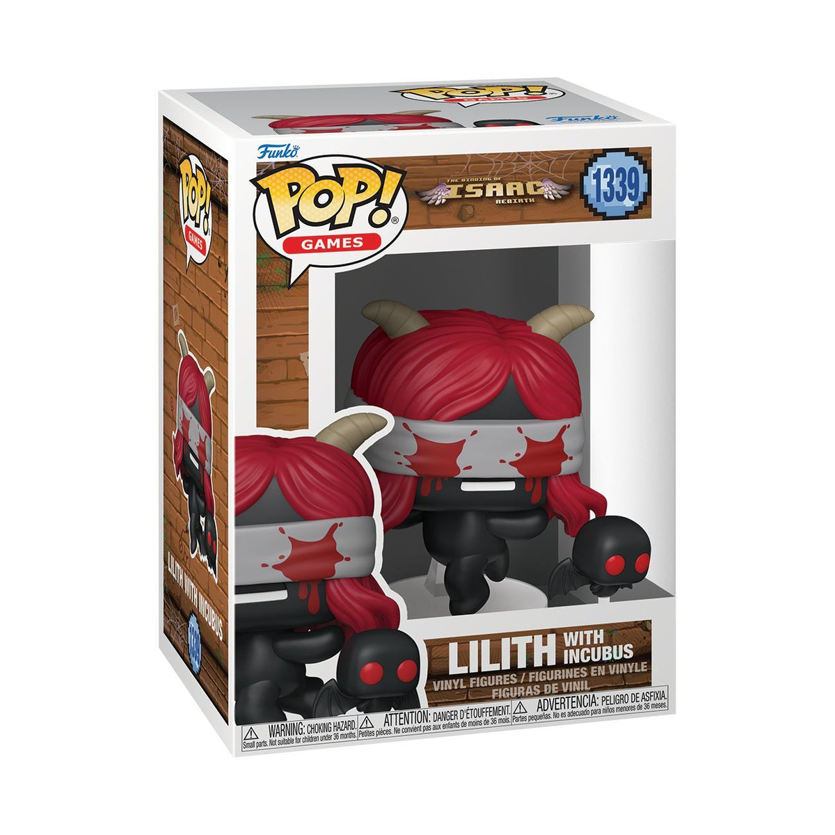 Binding of Isaac - Lilith with Incubus Pop! Vinyl