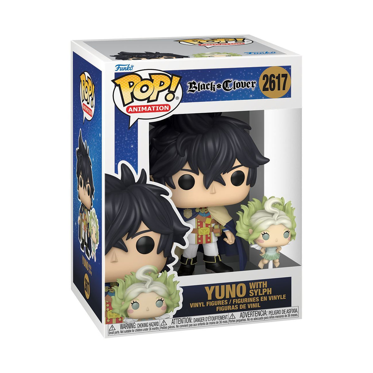 Black Clover - Yuno with Sylph Pop! Vinyl