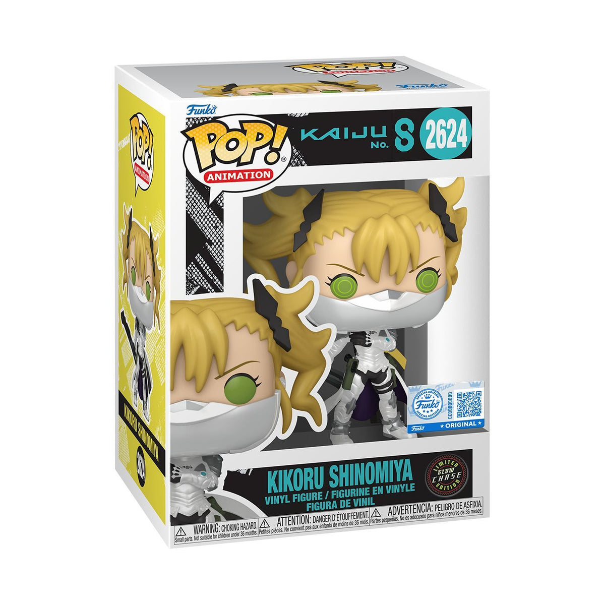 Kaiju No.8 - Kikoru Shinomiya (with Chase) Exclusive Pop! Vinyl