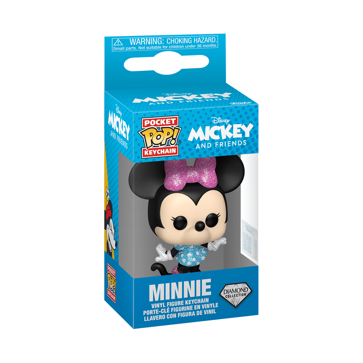 Disney - Minnie Exclusive Diamond Glitter Pop! Keychain