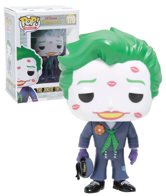 DC Bombshells - The Joker (w/ Kisses) Pop Vinyl #170