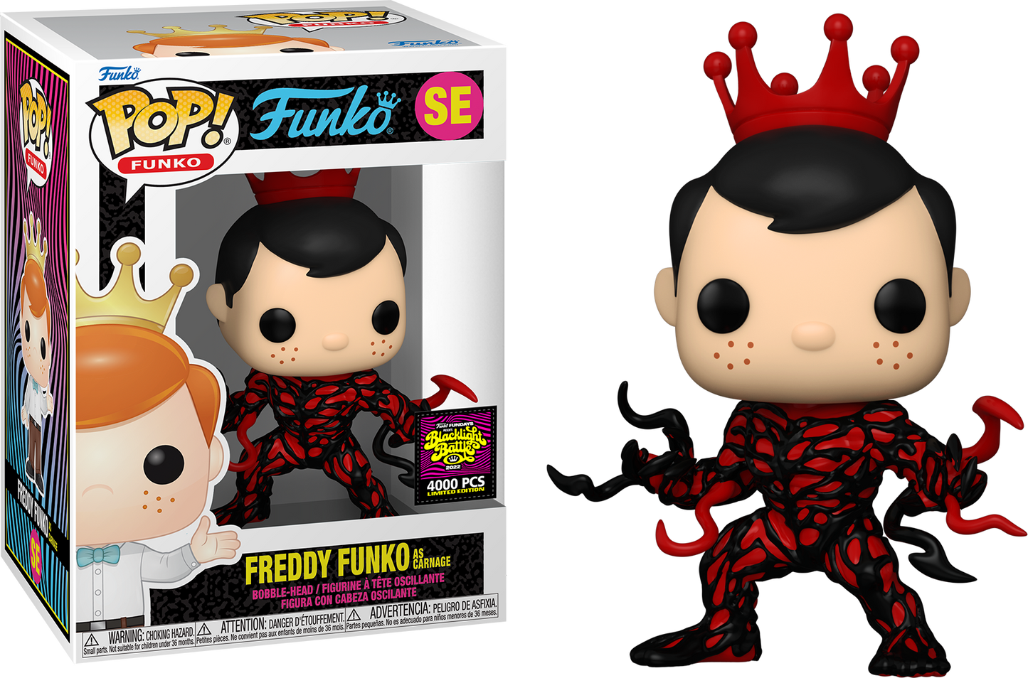 Funko - Freddy Funko As Carnage Pop! Vinyl #SE