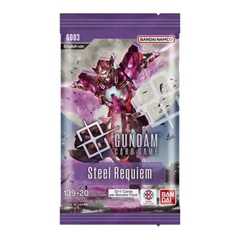 Gundam Card Game: Steel Requiem [GD03] Booster Pack | Ozzie