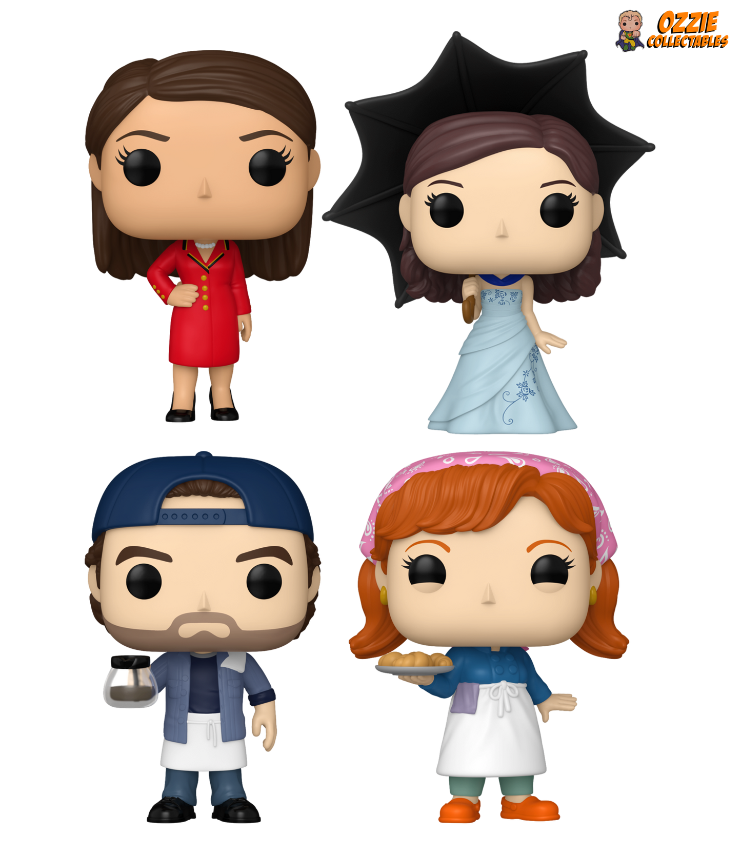 Gilmore Girls: 25th Anniversary Bundle - 4 POP! Vinyls