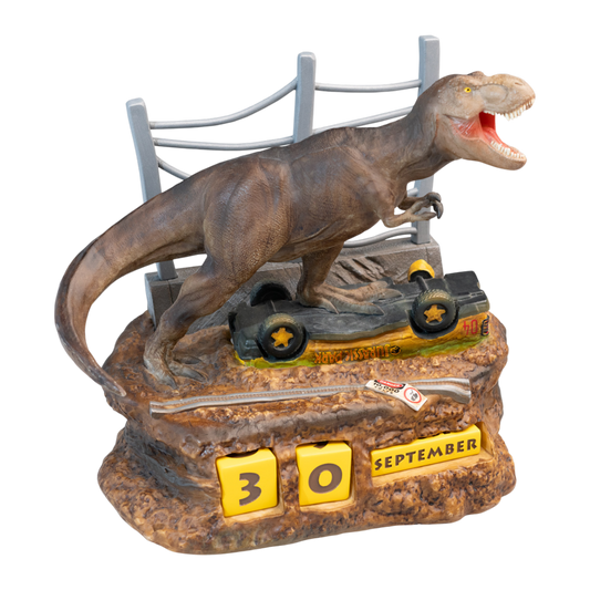 Jurassic Park - T-Rex 3D Perpetual Calendar
