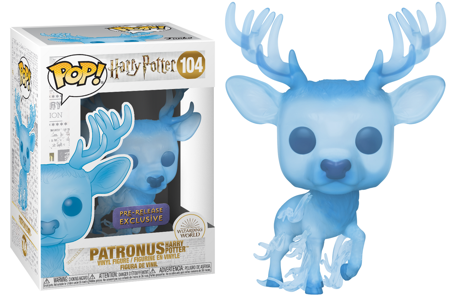Harry Potter - Patronus Harry Pre Release Exclusive Pop! Vinyl #104