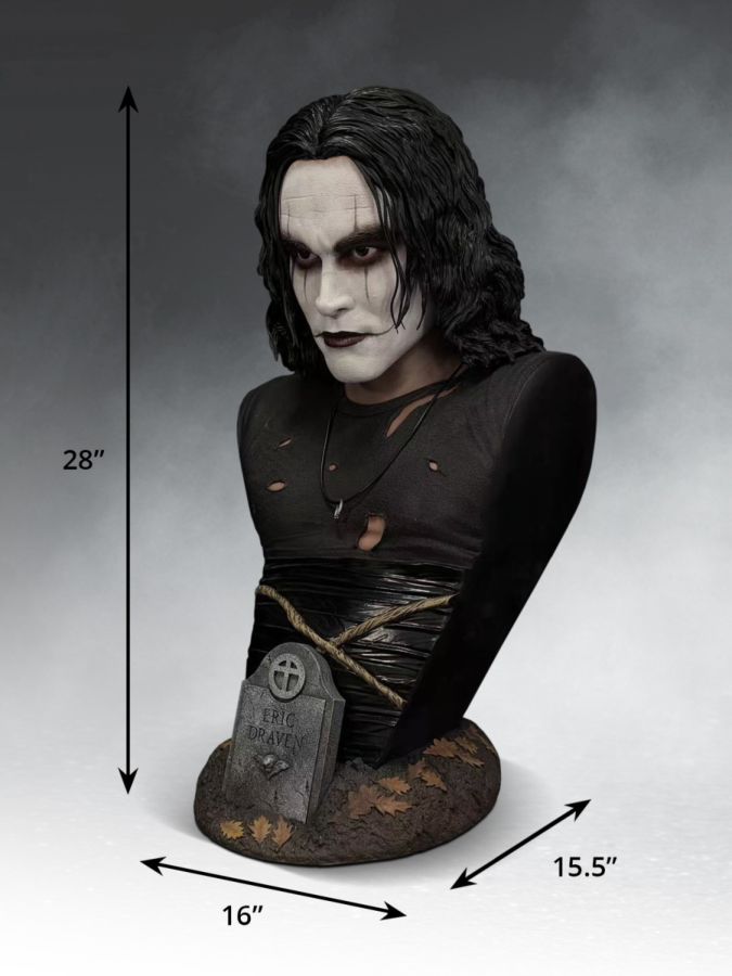 The Crow - Eric Draven 1:1 Scale Bust