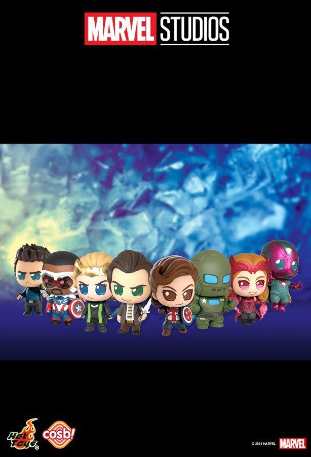 Marvel - Disney+ TV Cosbi Bobble-Head Collection (Series 1) (Display of 8)