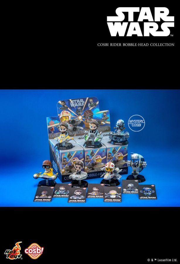 Star Wars - Cosbi Rider Bobble-Head Collection (Series 2) (Display of 6)