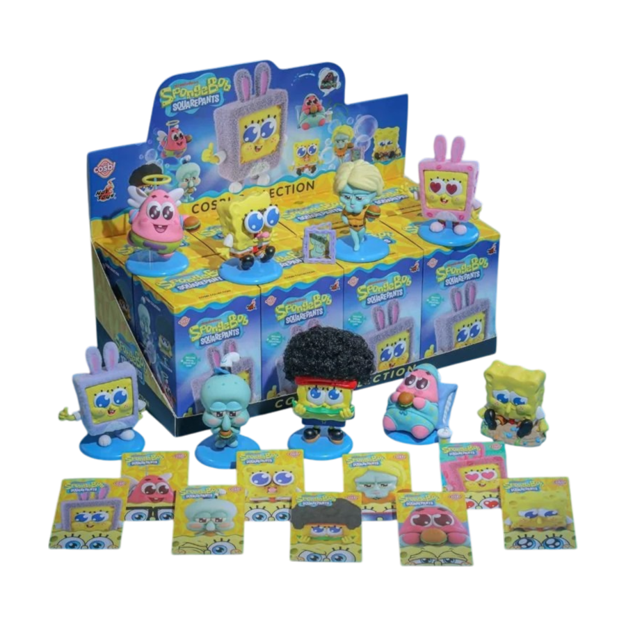 Spongebob - Spongebob Squarepants Cosbi Bobble-Head (Display of 8)