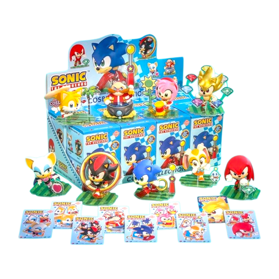 Sonic The Hedgehog - Sonic Cosbi Collection (Display of 8)