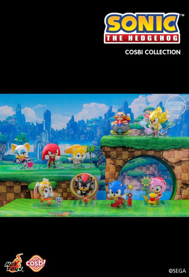 Sonic The Hedgehog - Sonic Cosbi Collection (Display of 8)