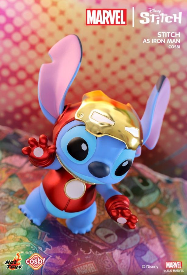 Marvel Comics - Stitch as Marvel Characters Cosbi Collection (Display of 8)
