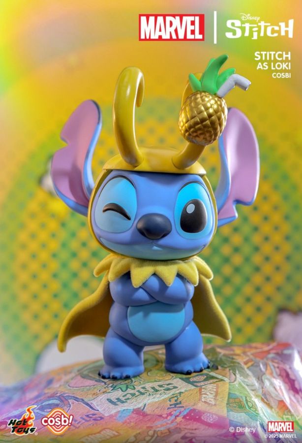 Marvel Comics - Stitch as Marvel Characters Cosbi Collection (Display of 8)