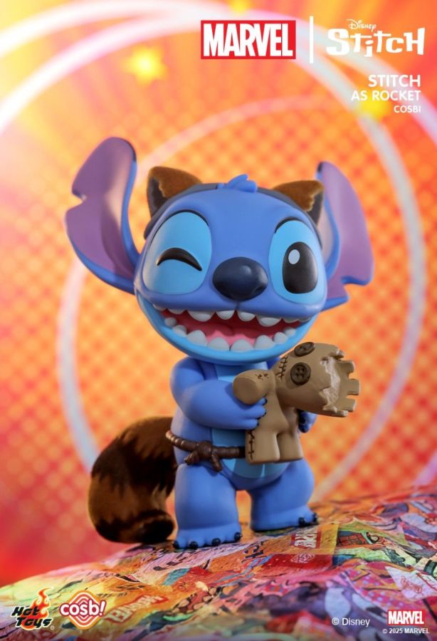 Marvel Comics - Stitch as Marvel Characters Cosbi Collection (Display of 8)