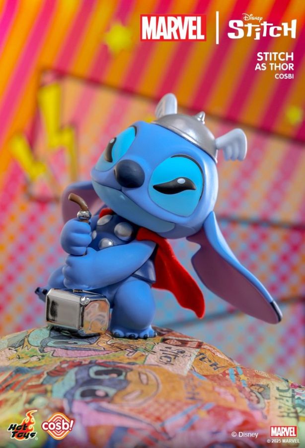 Marvel Comics - Stitch as Marvel Characters Cosbi Collection (Display of 8)