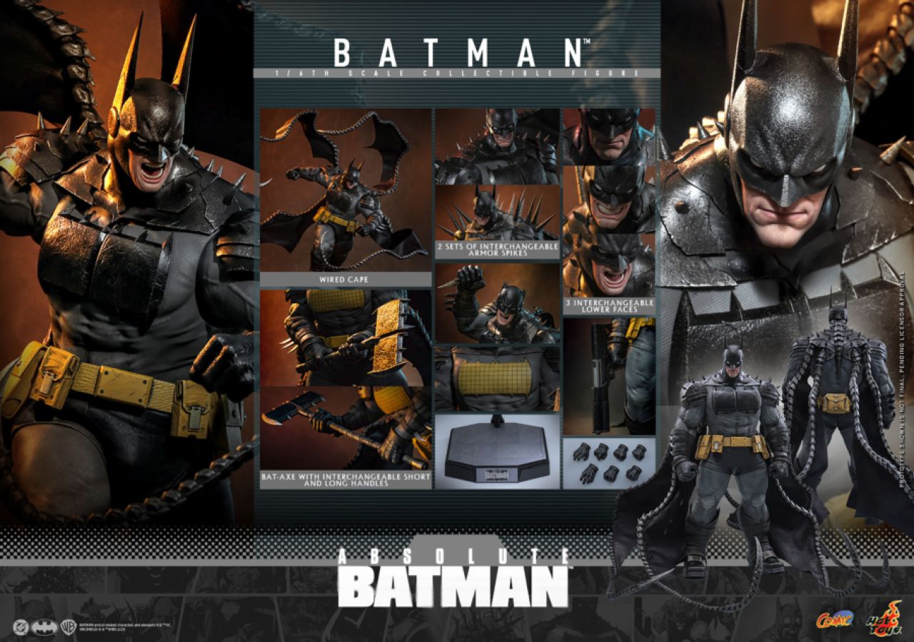 Batman - Absolute Batman 1:6 Scale Collectable Action Figure