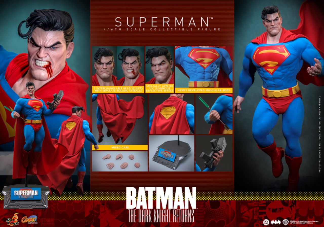 Batman: The Dark Knight Returns - Superman 1:6 Scale Collectable Action Figure