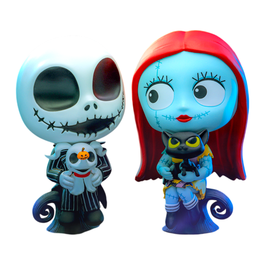 The Nightmare Before Christmas - Jack and Sally Sitting Cosbaby [2