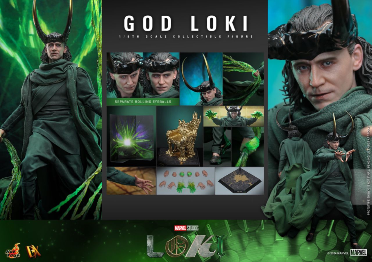 Loki (TV) - God Loki 1:6 Scale Collectable Action Figure