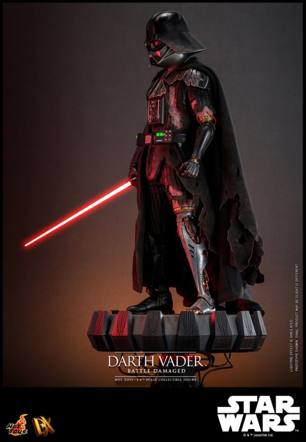 Star Wars - Darth Vader (Battle Damaged) 1:6 Scale Collectable Action Figure