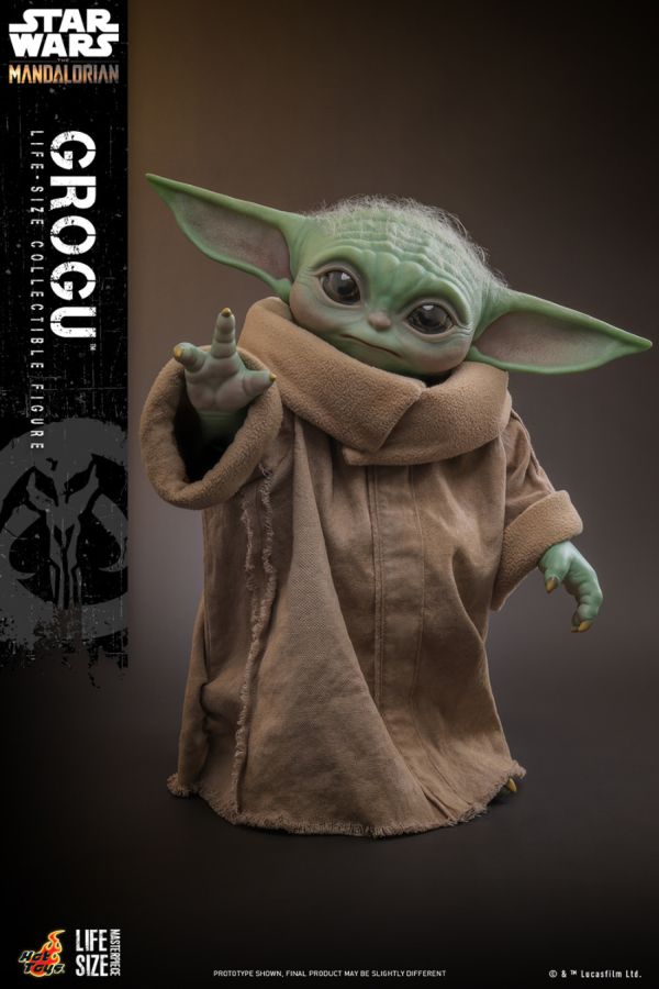 Star Wars: Mandalorian - Grogu Life-Size Collectable Action Figure