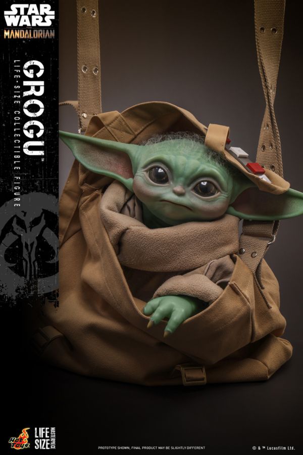 Star Wars: Mandalorian - Grogu Life-Size Collectable Action Figure