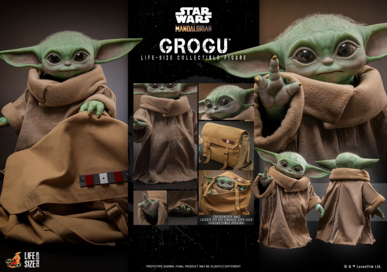 Star Wars: Mandalorian - Grogu Life-Size Collectable Action Figure