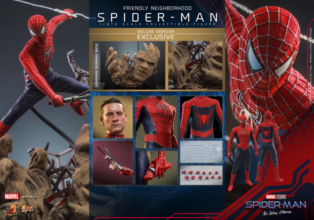Spider-Man: No Way Home - Firendly Neighbourhood Spider-Man Deluxe 1:6 Scale Action Figure