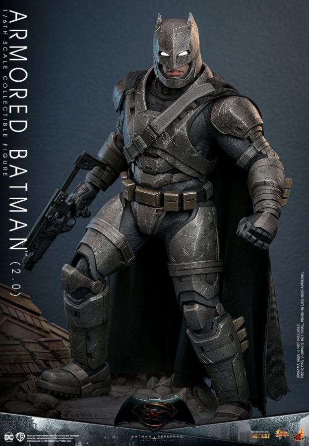 Batman v Superman: Dawn of Justice - Armored Batman (2.0) 1:6 Scale Collectable Action Figure
