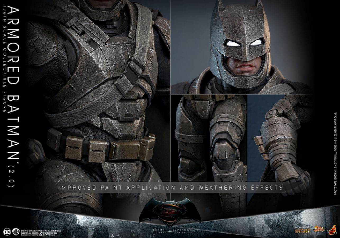 Batman v Superman: Dawn of Justice - Armored Batman (2.0) 1:6 Scale Collectable Action Figure