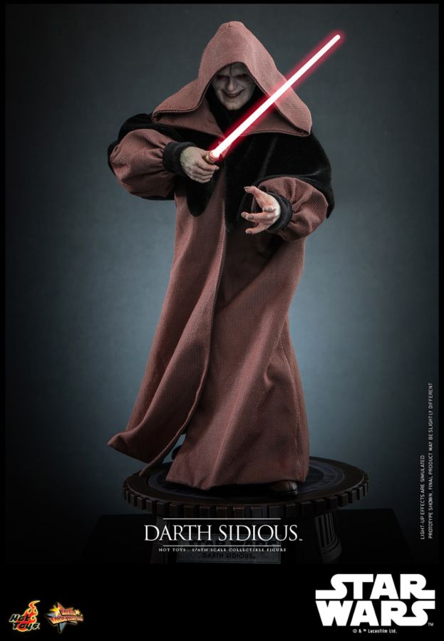 Star Wars: Revenge of the Sith - Darth Sidious 1:6 Scale Collectible Action Figure