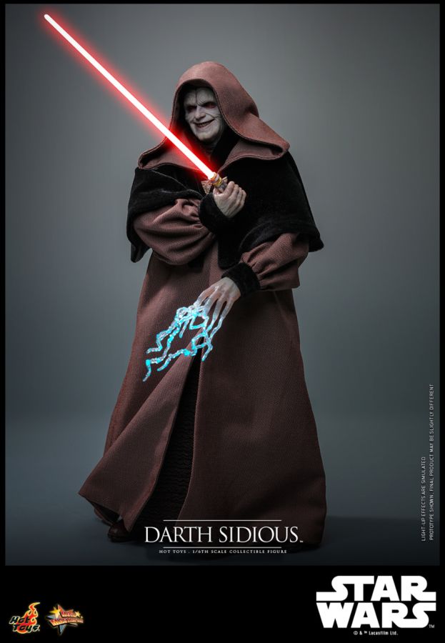 Star Wars: Revenge of the Sith - Darth Sidious 1:6 Scale Collectible Action Figure