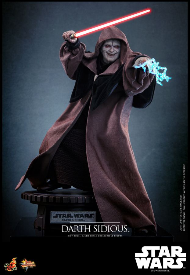 Star Wars: Revenge of the Sith - Darth Sidious 1:6 Scale Collectible Action Figure