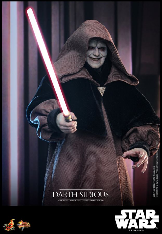 Star Wars: Revenge of the Sith - Darth Sidious 1:6 Scale Collectible Action Figure