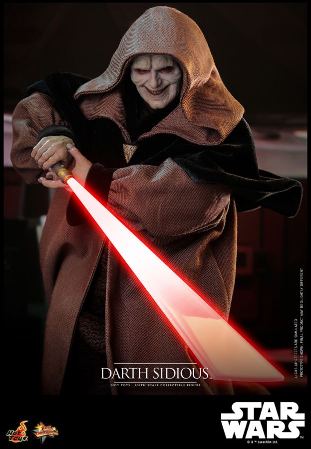 Star Wars: Revenge of the Sith - Darth Sidious 1:6 Scale Collectible Action Figure